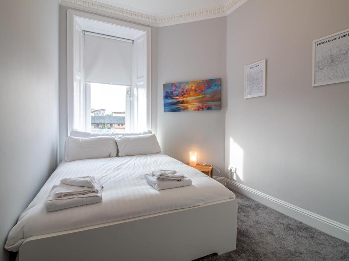 Modern 1Br Apartment In Heart Of West End Glasgow Kültér fotó